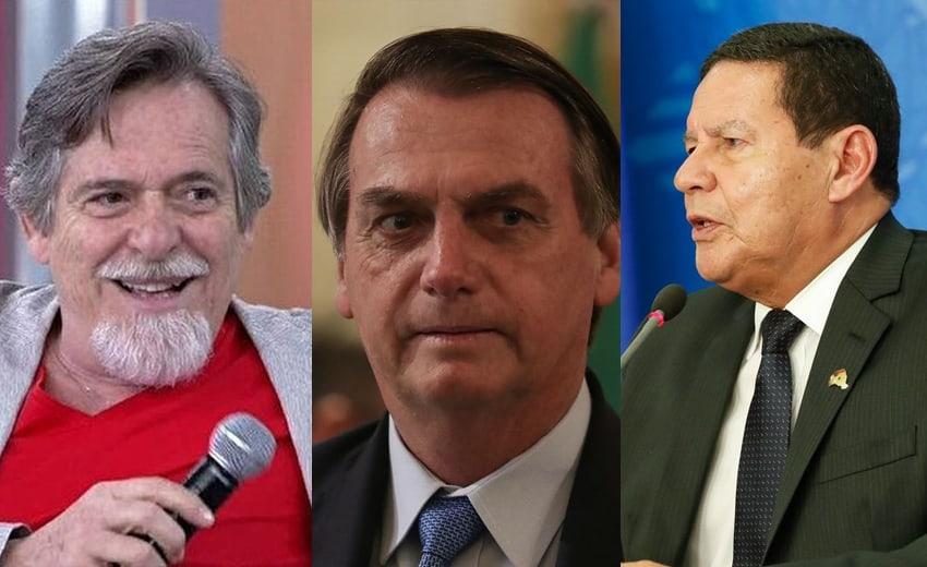 José de Abreu causa ao afirmar que Bolsonaro e Mourão deveriam ser torturados
