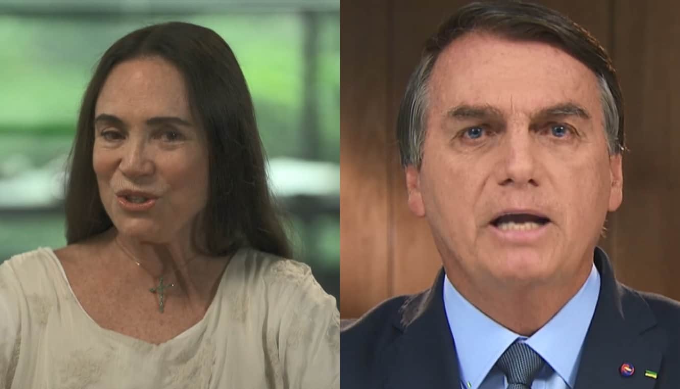 Regina Duarte exibe Bolsonaro fazendo piada e toma atitude inesperada