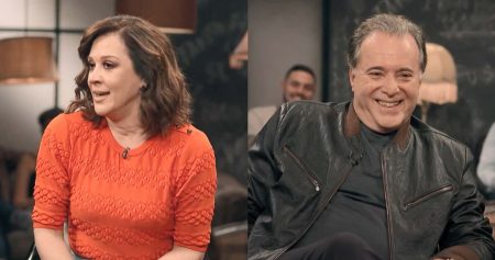 Em estreia de Porchat na Globo, Claudia Raia revela crush em Tony Ramos