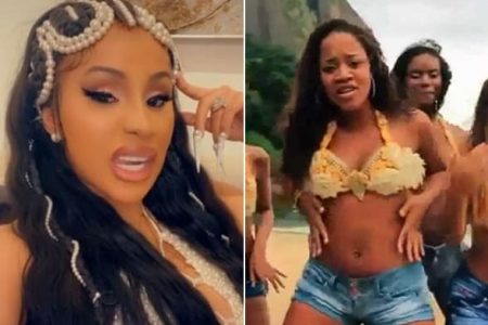 Cantora internacional, Cardi B choca ao cantar funk do Bonde das Maravilhas