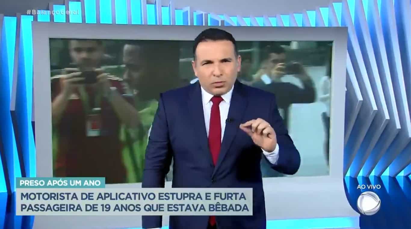 Após fala polêmica de Carla Cecato, Reinaldo Gottino ataca Robinho, ao vivo, na Record