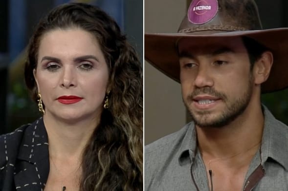 A Fazenda 2020: Luiza Ambiel expõe Mariano para Jake e revela que ele tem outra