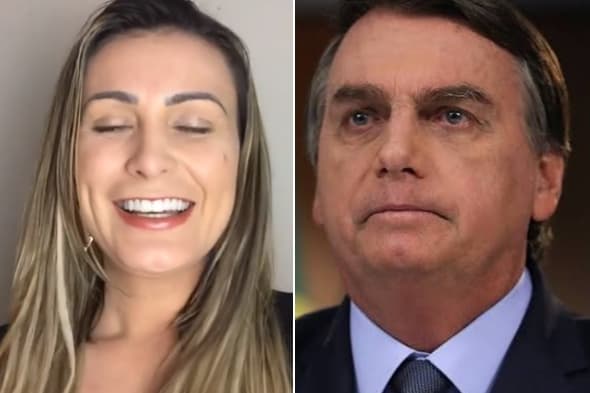 Andressa Urach manda o povo estudar História e diz que apoiará Bolsonaro até o fim