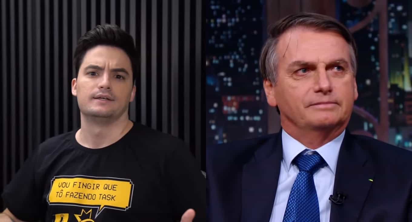 Felipe Neto envolve Bolsonaro em discurso sobre vacina e manda recado
