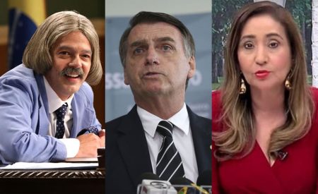 Escolinha alfineta família Bolsonaro e ironiza Sonia Abrão