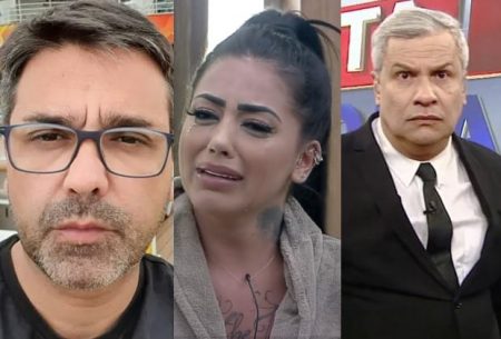 Pai de Mirella se irrita e pede retratação de Sikêra Jr por comentário polêmico