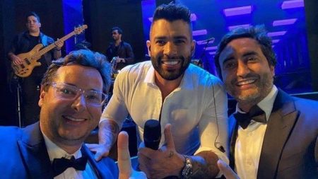 Após separação, Gusttavo Lima surge em evento privado em São Paulo