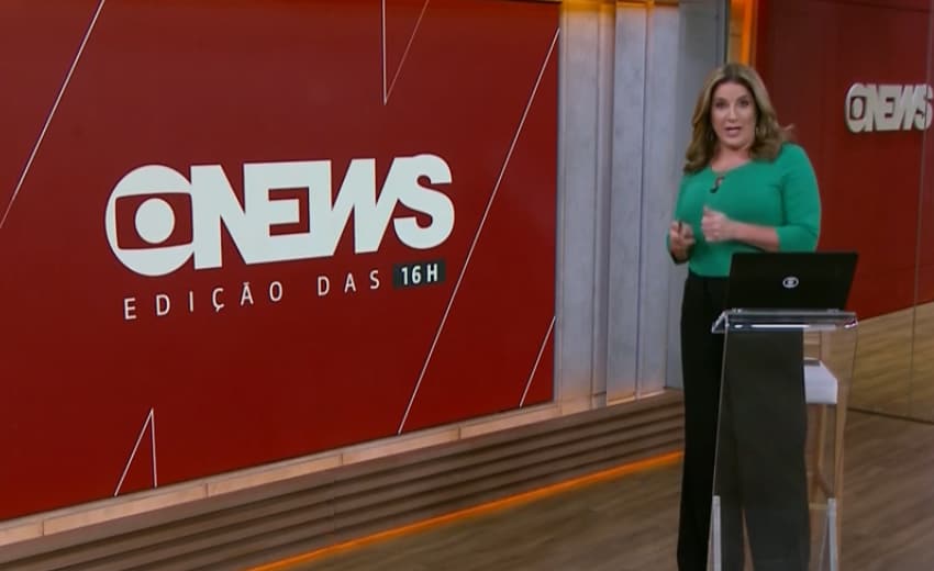 Telejornal da GloboNews sofre com novas falhas ao vivo e deixa âncora em saia justa