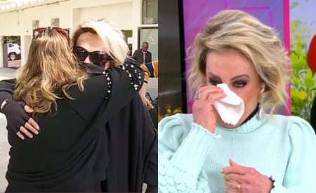 Mais Você mostra imagens do enterro de Tom Veiga e Ana Maria desabafa