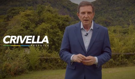 Marcelo Crivella usa a Record para atacar adversário no Horário Eleitoral