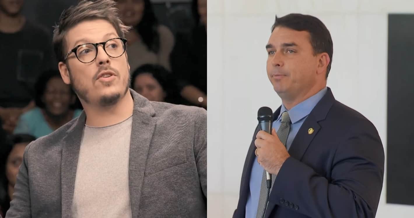 Fábio Porchat pede o resultado da eleição dos EUA para Brasil focar em Flávio Bolsonaro