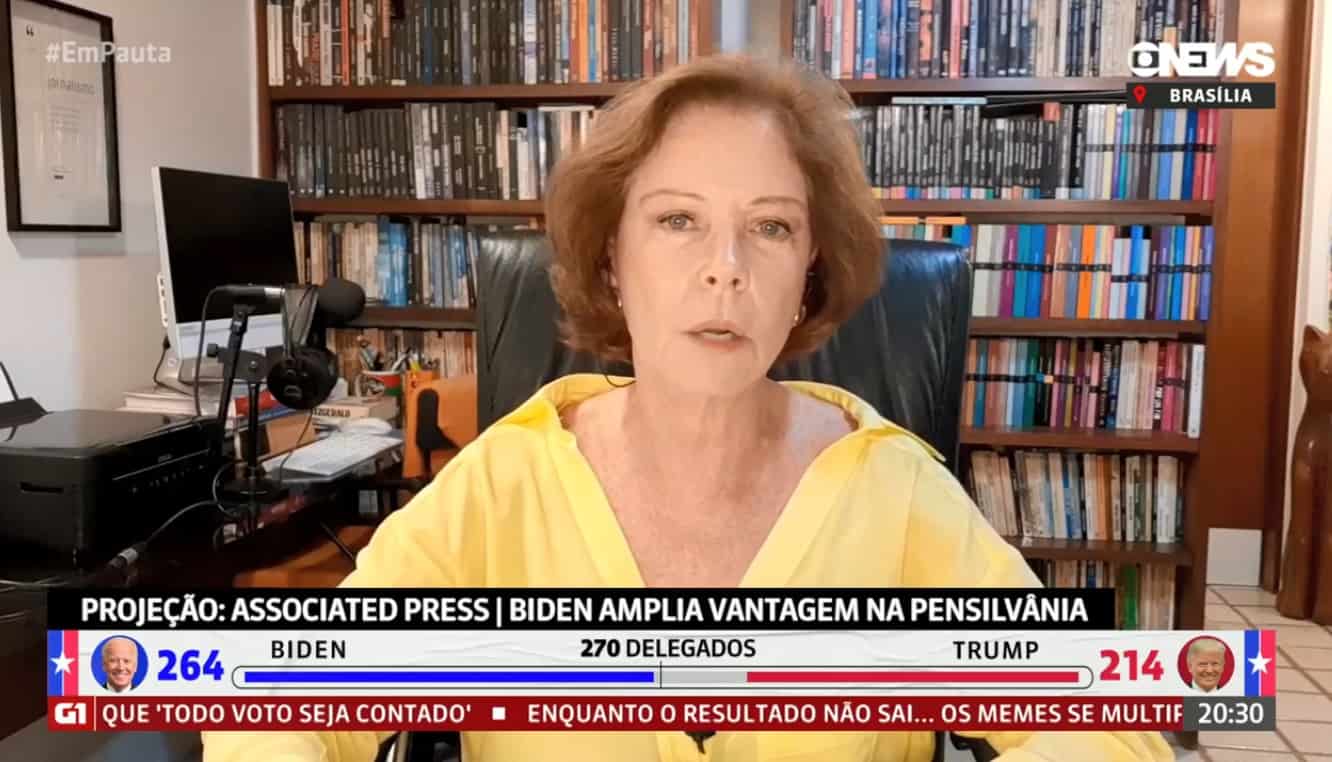 Na GloboNews, Eliane Cantanhêde chama ministro de Bolsonaro de pau mandado