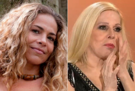 Após morte da mãe, filha de Vanusa expõe quadro da cantora