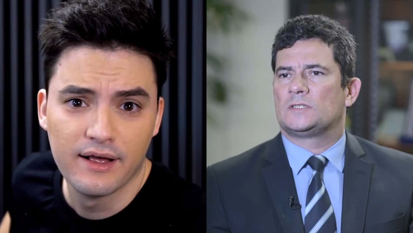 Felipe Neto nega apoio a Sergio Moro e manda aviso sério para jornalistas