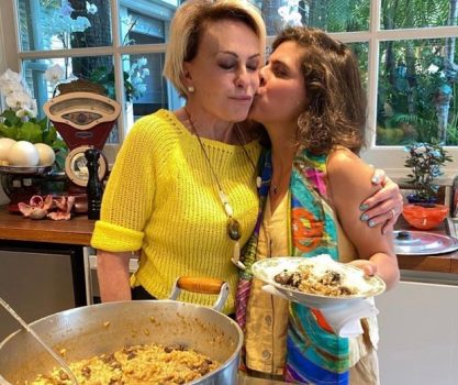 Ana Maria Braga mostra detalhe de aniversário vegano da filha