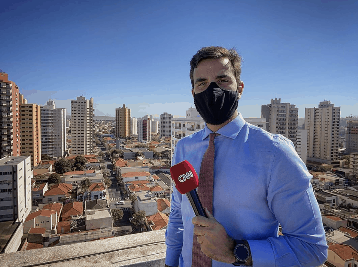 Repórter Felipe Boldrini deixa a CNN Brasil e volta para a Globo