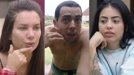 A Fazenda 2020: Stéfani, Lucas e Mirella falam do helicóptero que invadiu a sede