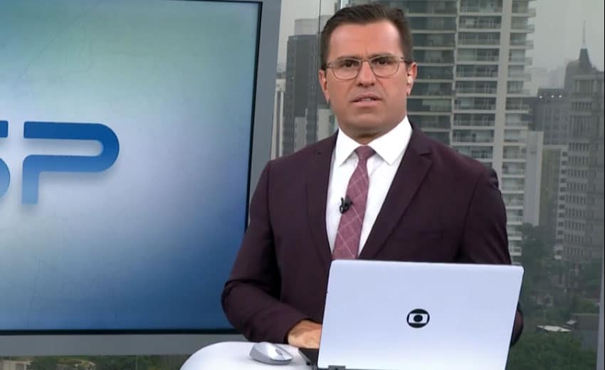 Rodrigo Bocardi se irrita ao ser acusado de fazer propaganda política na Globo