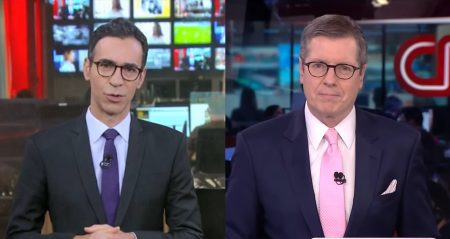 César Tralli vence Márcio Gomes e lidera na GloboNews; Em Pauta bomba