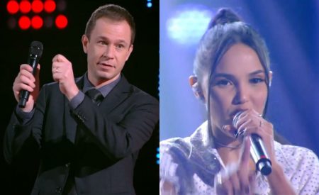 Participantes do The Voice recordam dança do BBB 20 e Tiago Leifert manda recado