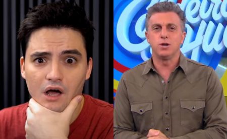Felipe Neto “aparece” na plateia virtual do Caldeirão do Huck