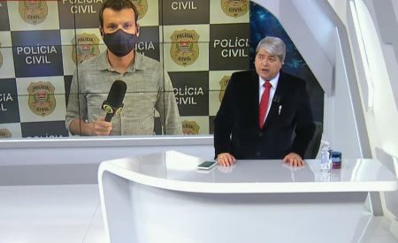 Datena dispensa repórter ao vivo na Band por causa da Covid-19