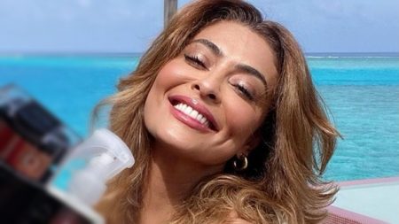 Juliana Paes arranca suspiros ao aparecer nua em fotos e admite uso de Photoshop