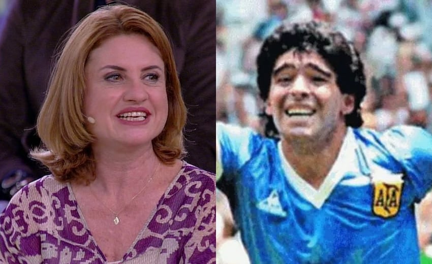 Repórter da Globo revela como Maradona a ajudou contra machismo