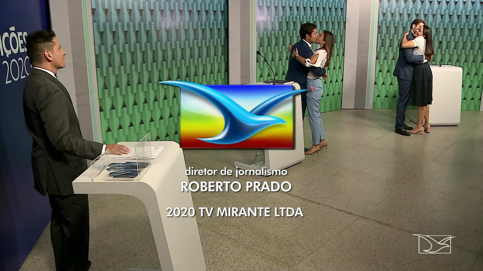 Âncora da Globo “segura vela” em final de debate em São Luís e viraliza