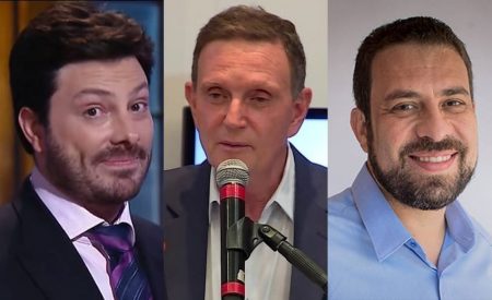 Danilo Gentili ironiza derrotas de Marcelo Crivella e Guilherme Boulos