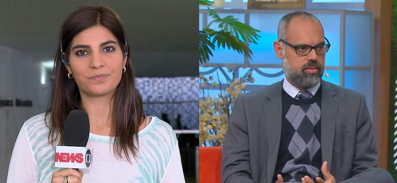 Comentarista causa polêmica e compara Andréia Sadi com Allan dos Santos