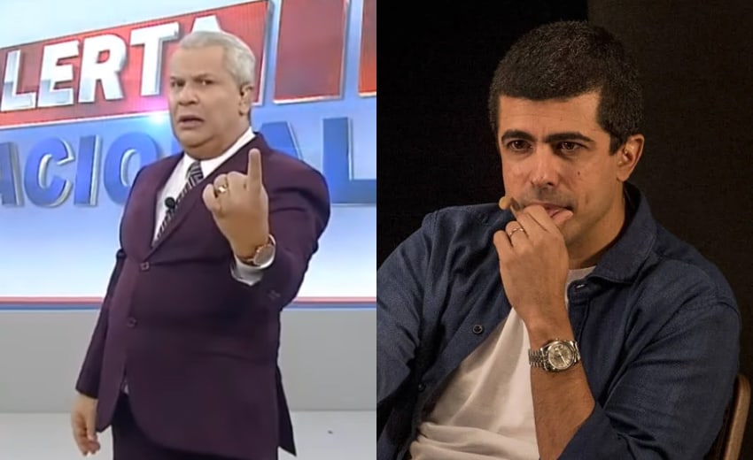 Sikêra Jr se irrita e detona Globo ao falar de caso Marcius Melhem