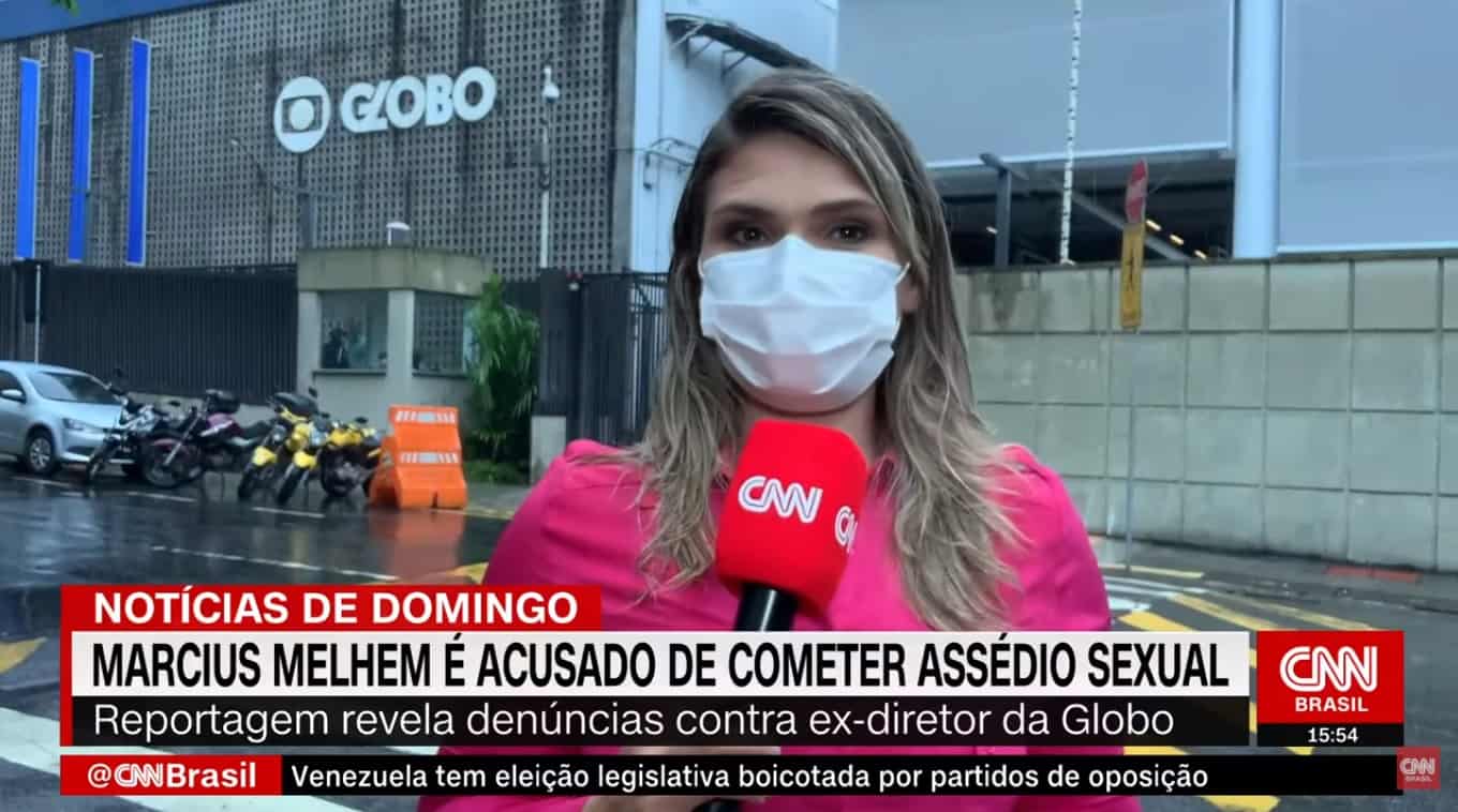 CNN Brasil “copia” a Record e provoca polêmica em frente à sede da Globo