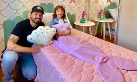 Fernando Zor faz surpresa especial para a filha caçula e reação impressiona