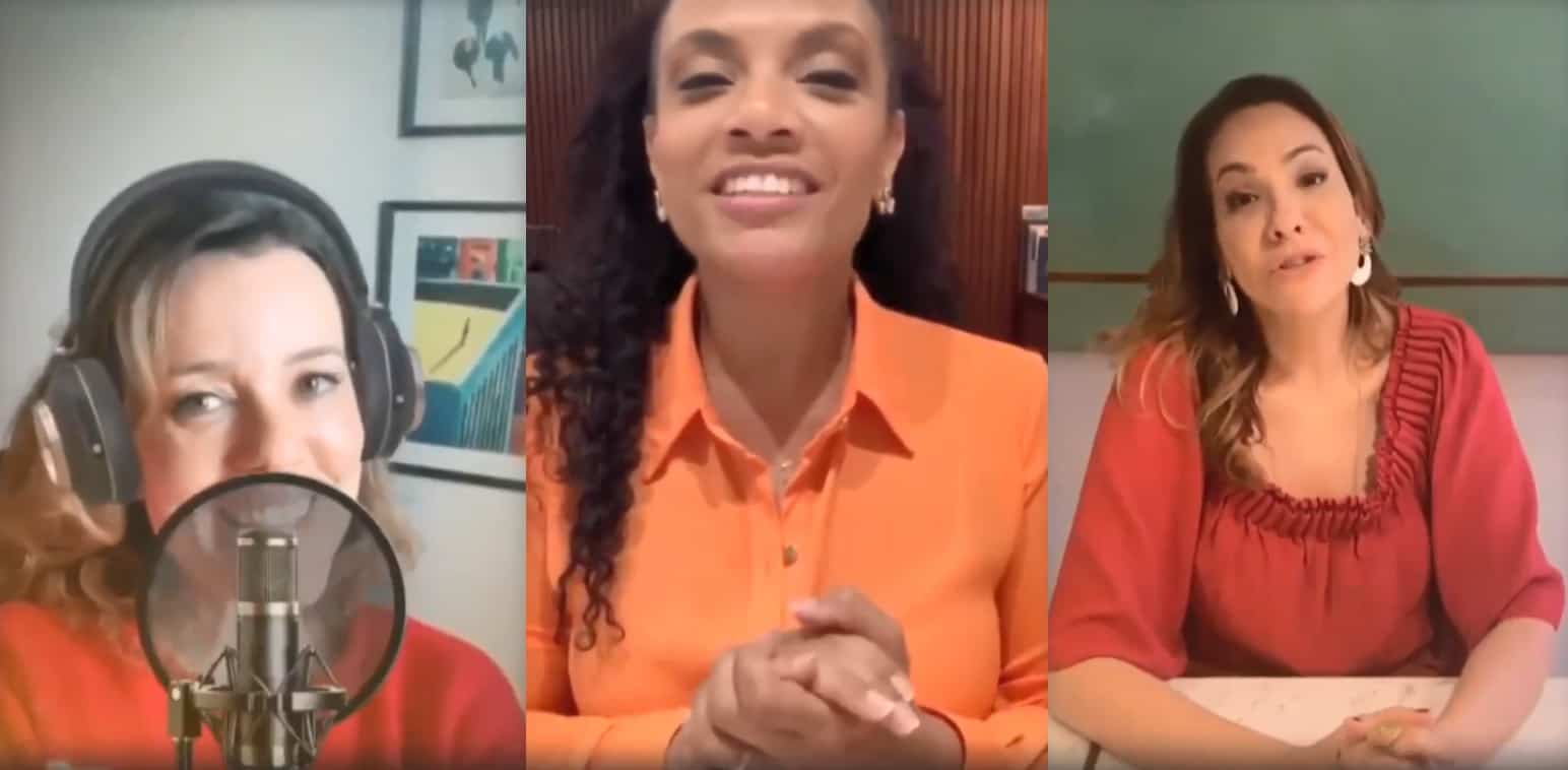 Comentaristas da GloboNews cantam Roupa Nova em homenagem a Paulinho