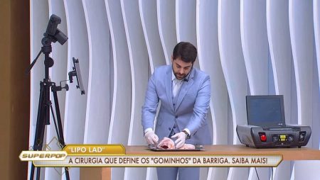 Cirurgião plástico usa galinha como exemplo de lipo lad no Superpop