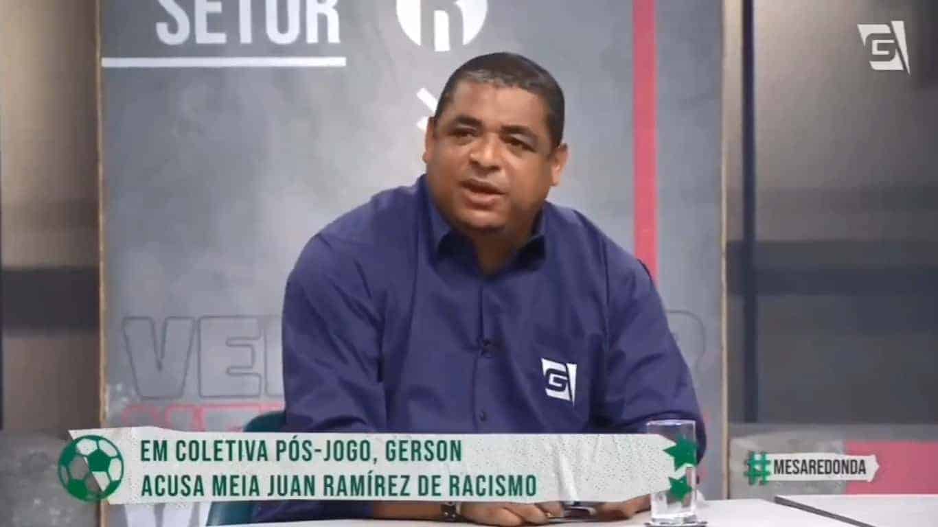 Vampeta minimiza denúncia de racismo de Gerson e causa climão