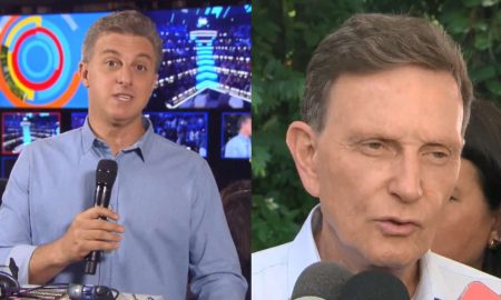 Web ironiza Luciano Huck e pergunta se ele tem fotos com Crivella