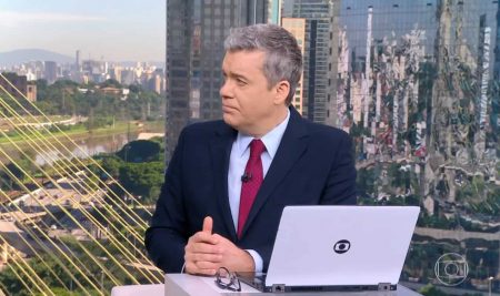 Roberto Kovalick cai no “gemidão do zap” e fica sem reação no Bom Dia Brasil