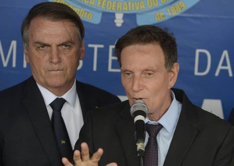 Há um mês, Bolsonaro e Crivella diziam sofrer do “mesmo mal”: a Globo