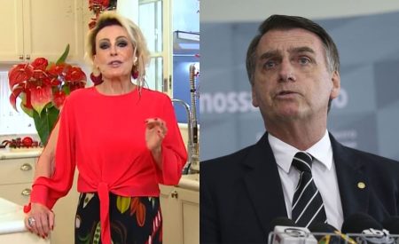 Ana Maria Braga posta foto com a Cuca e faz piada com Jair Bolsonaro