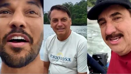 Após pescar com Bolsonaro, genro de Silvio Santos pede para pessoas ficaram em casa