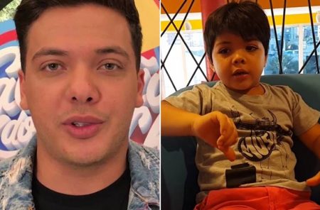 Filho de Wesley Safadão repete roupa de Natal e Mileide solta o verbo