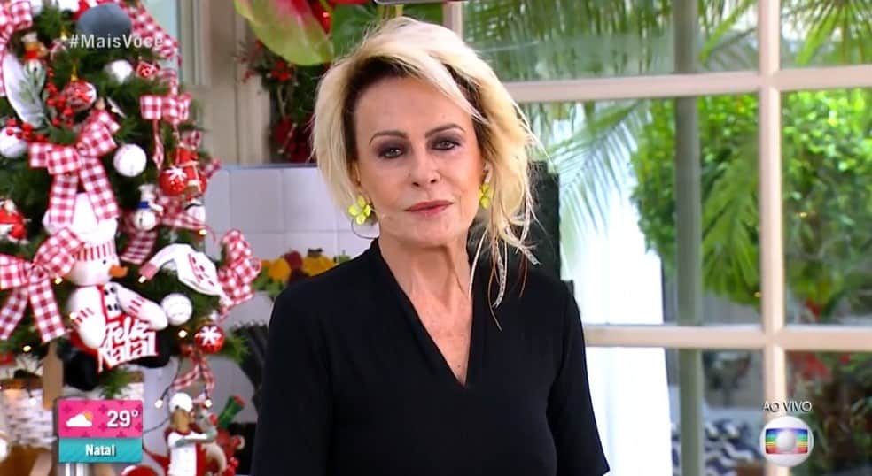 Ana Maria Braga faz balanço de 2020 e homenageia Louro José na Globo