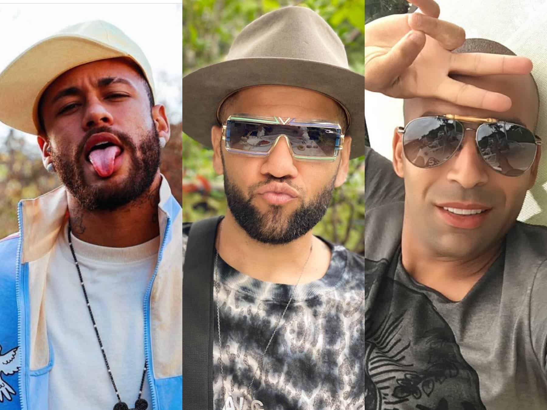 Além de Neymar, Daniel Alves e Sheik estariam planejando festão de Réveillon