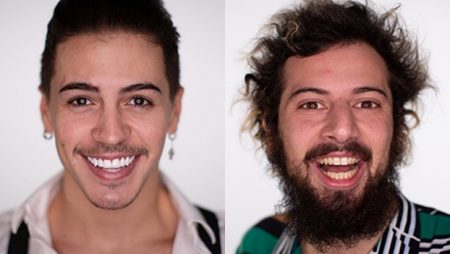 Biel e Cartolouco surpreendem fãs ao radicalizar no visual