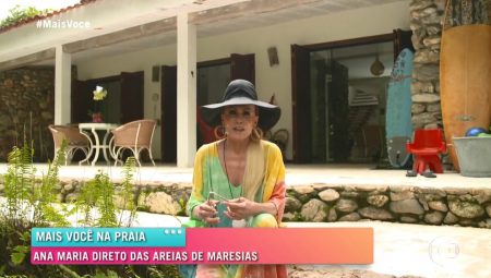 Ana Maria Braga apresenta o Mais Você em casa “simples” e web não perdoa