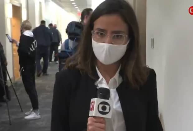 Repórter da GloboNews passa sufoco ao vivo com invasão no Congresso dos EUA