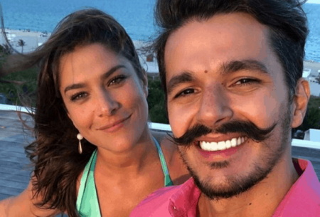 Priscila Fantin implica com o marido após ele exibir o corpão musculoso