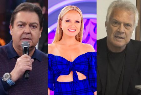 Covid faz Faustão, Eliana e Bial voltarem mais cedo às gravações